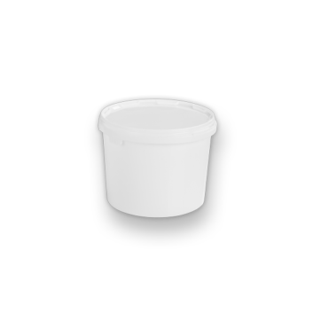 Відро кругле З ОДИНАРНОЮ ОКАНТОВКОЮ 11-0300 BIS2 3.42 l