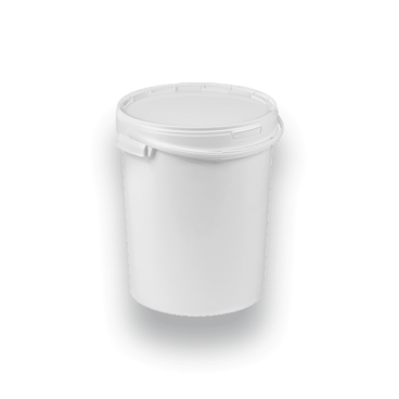 Round bucket with single rim 11-2500 BIS 25.2 l