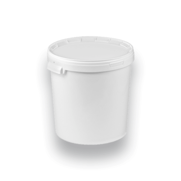 Round bucket with single rim 11-3300 BIS 33 l